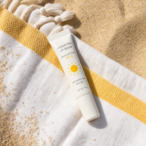 hydrating lip balm with SPF